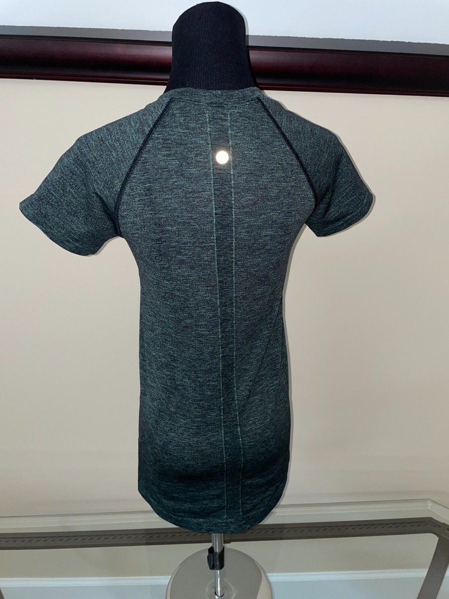 ヨガ lululemon - lululemon swiftly tech short sleeve Lululemon Swiftly Tech Short Sleeve Shirt Crew Size 6 Dark