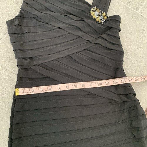 Scarlett Nite Sleeveless Black Sheath Dress Size 6 - Picture 8 of 11
