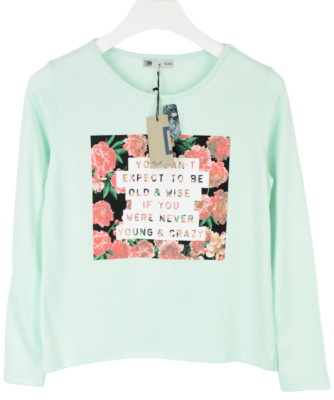 Blackout DNN Marina Sweatshirt Damen 2XS Beschichtet Vorne Langärmelig Rund