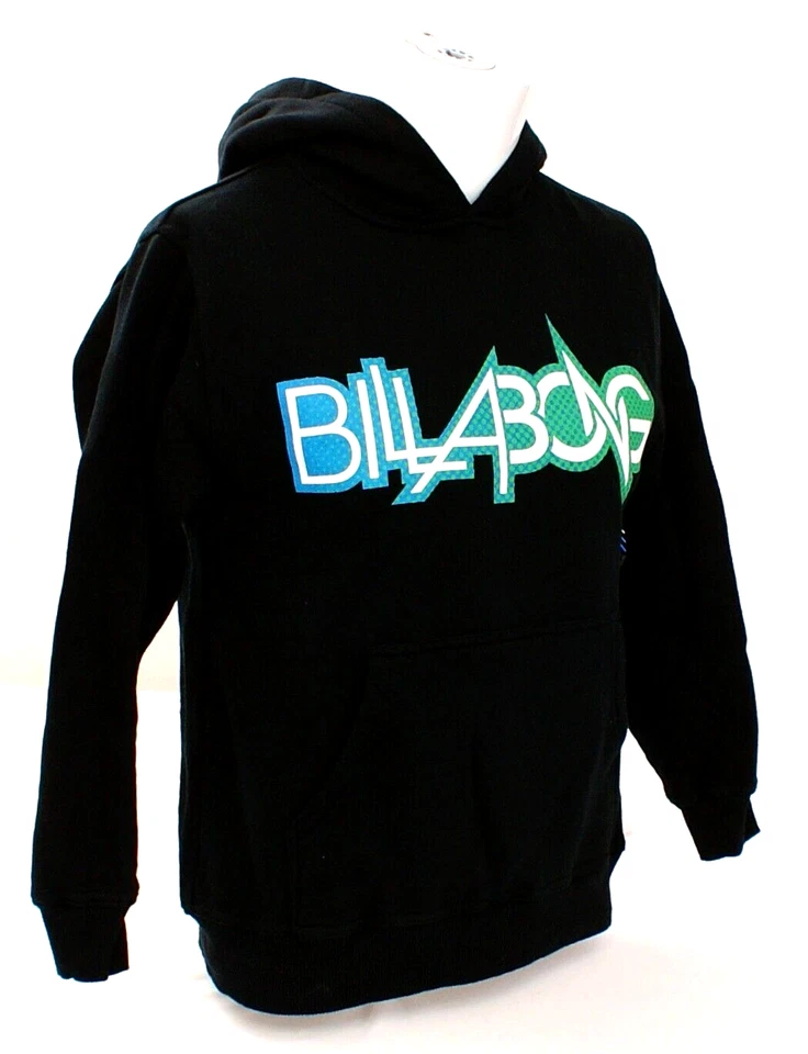 Sudadera con Capucha Negra Billabong Signature Sudadera con Capucha Juvenil Niño S Nueva con Etiquetas Foto 4 de 4