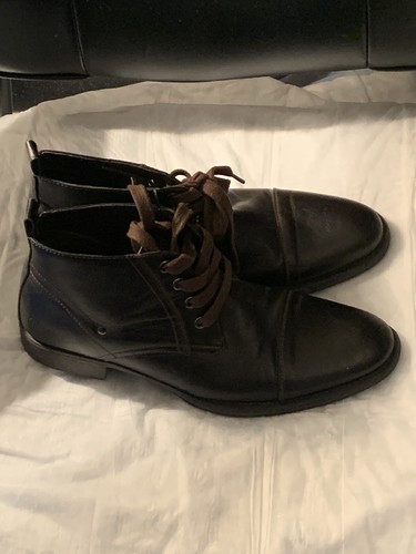Scarpe stivali uomo Guess GM Napoleon taglia (8M) colore marrone - Foto 3 di 5