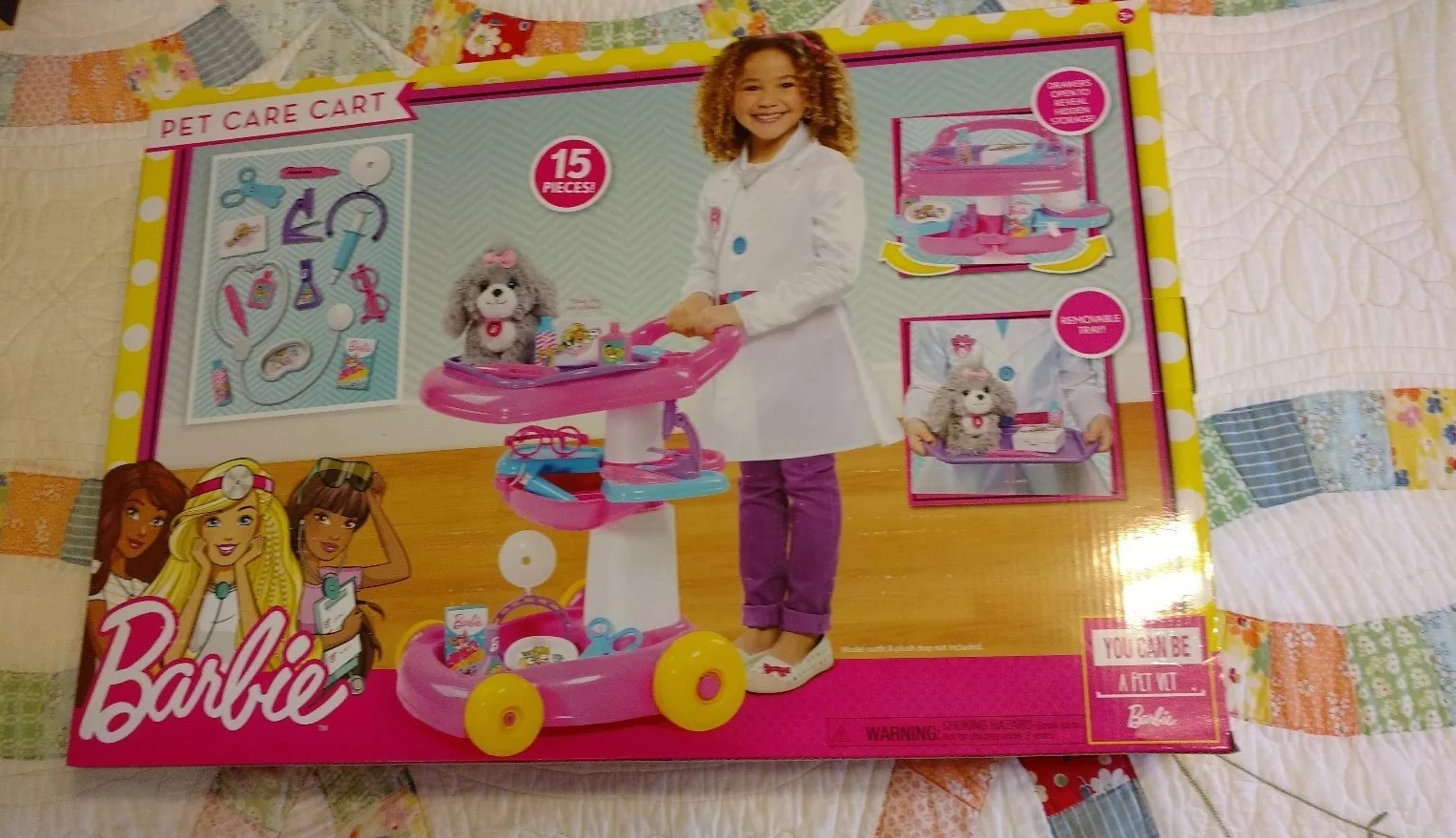 barbie pet care cart