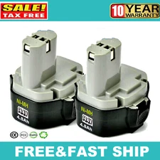 2Pack 14.4 VOLT BATTERY For MAKITA 1433 1434 1435 1420 1422 1435F 14.4V Cordless