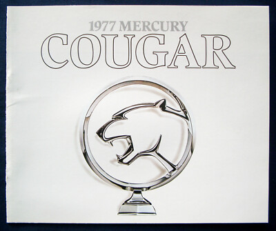 Prospekt brochure 1977 Mercury Cougar   (USA)
