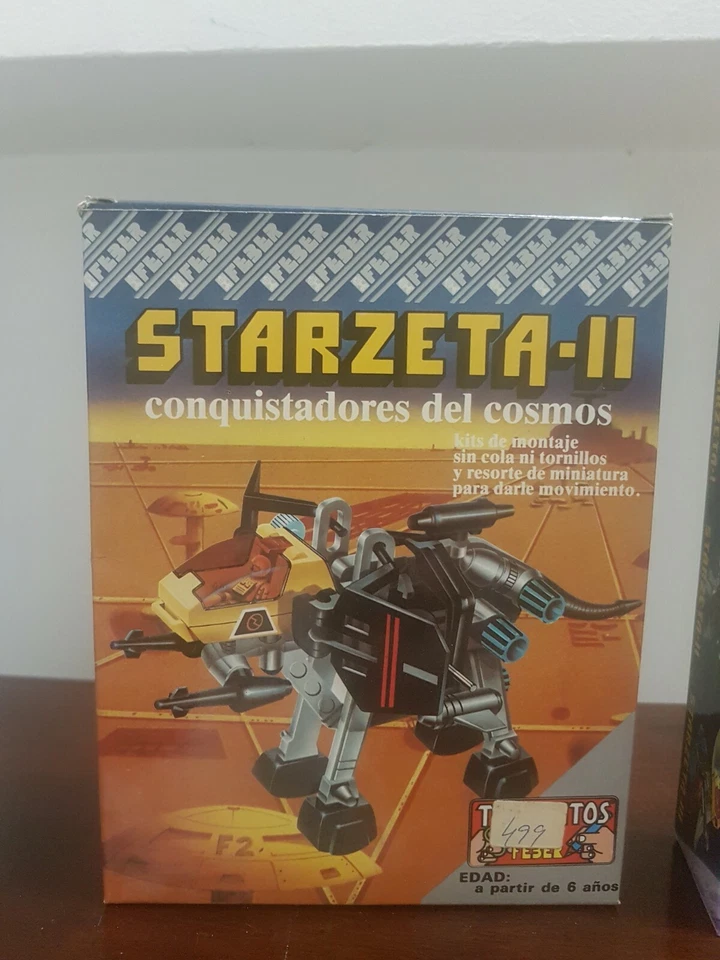 KITS ROBOTS STARZETA SERIES I-II-III DE FEBER 1984 SPAIN BOX NEW - Imagen 4 de 4