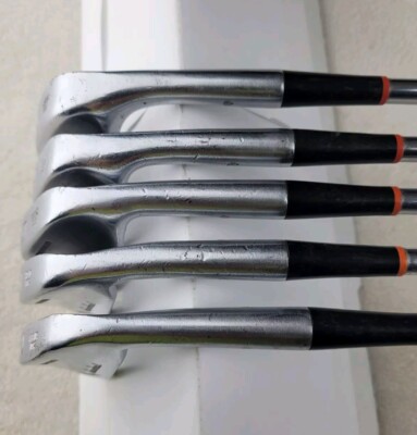 Vtg Wilson Sam Snead Championship 2, 3, 5, 7, 9 Iron Set RH Step