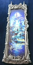 Disney Pin - Artland UK Silver Framed Cinderella LE 75 #143503