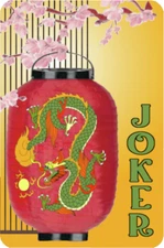 Mah Jongg Jong Mahjong 10 Joker Stickers Lantern - Set #200 ** Free Shipping **