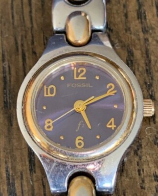 Fossil F2 ES-9075 Wrist Watch for Women Silver bracelet | eBay display picture 2