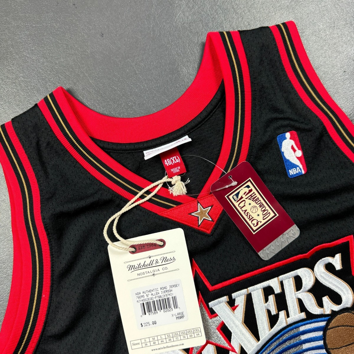 アイバーソン76ersユニフォーム Mitchell&Ness97-98 NBA 100% Authentic Allen Iverson Mitchell Ness 97 98 Philadelphia
