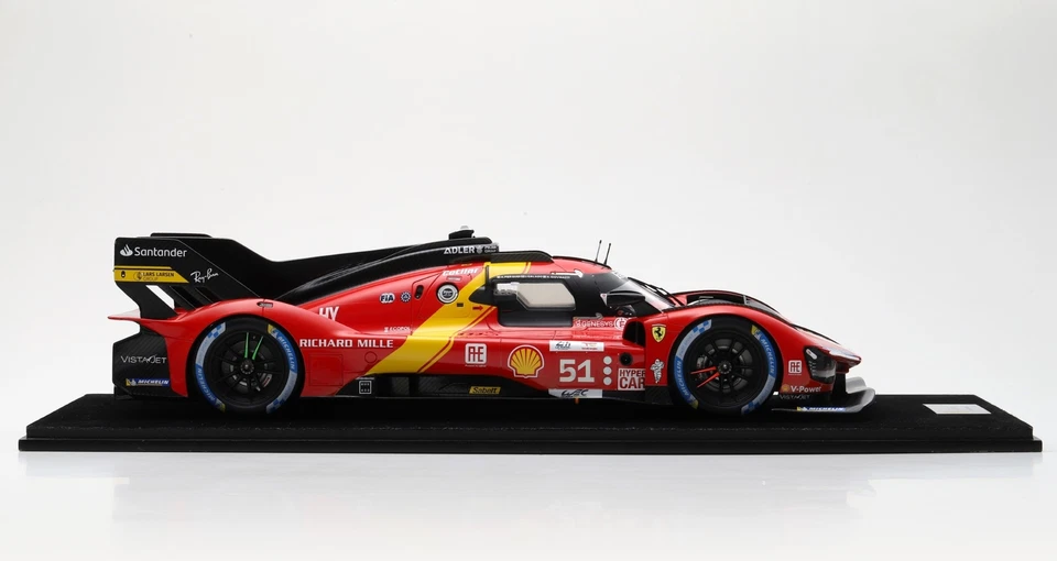Ferrari 499P #51 Winner 2023 Le Mans 24H in 1:12 scale by Looksmart - Image 2 of 3