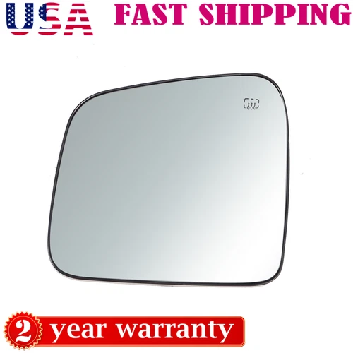 For 2011 - 2022 DODGE DURANGO / GRAND CHEROKEE Heated Mirror Glass Driver Side
