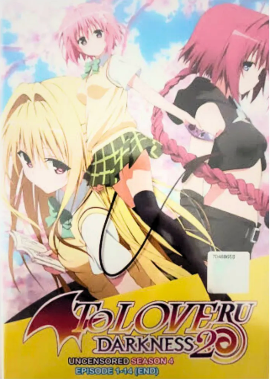 ANIME, TO LOVE RU Season 1-4 Episodes 64+19 Ovas(Uncensored Version),  8DVD