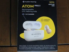  Hearing aids rechargeable pair