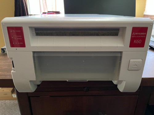 Photo Booth Printer - Mitsubishi CP-K60DW-S with paper/ink and carrying case