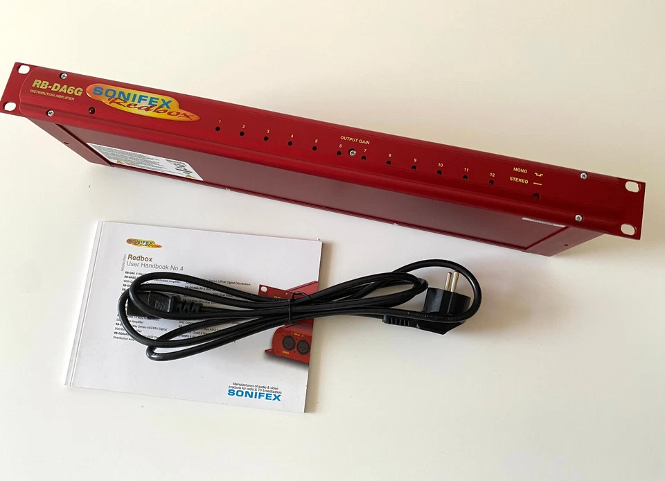 Sonifex Redbox RB-DA6G - neuw. – nur 1 x getestet