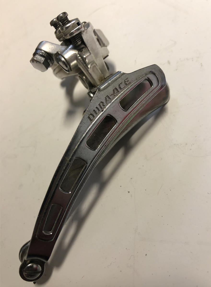 Dérailleur Avant Shimano Dura Ace Vintage - Pince 28,6mm, 1ère Génération (Japon)