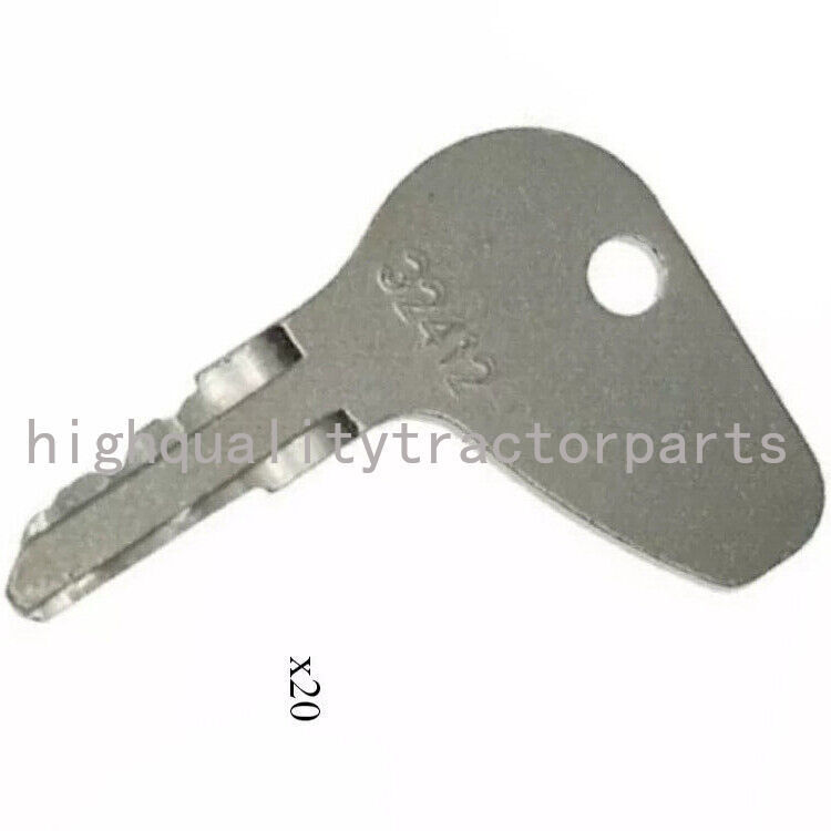 32412 Ignition Keys 4Pcs Replacement for Kubota L G M Series