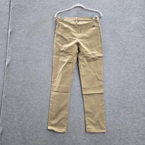Eddie Bauer Boys Jeans 14 Beige Denim Slim Straight Flex 5 Pocket NWT - Picture 9 of 14