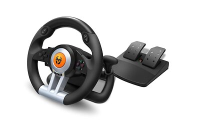 PS4 - Lenkrad / Racing / Steering Wheel mit Pedale K-Wheel [KROM] NEUWERTIG