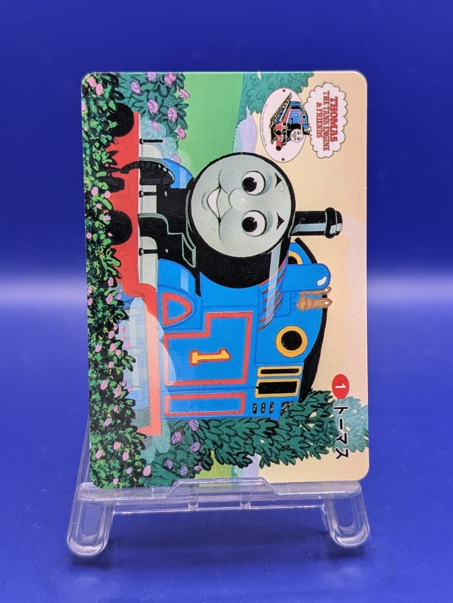Thomas 1 Thomas & Friends Tank Train Engine Banpresto Vintage Card