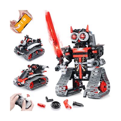 GILI Robot Building Remote Control Gift STEM Building Kit for Boys 8-12 - 3 i...