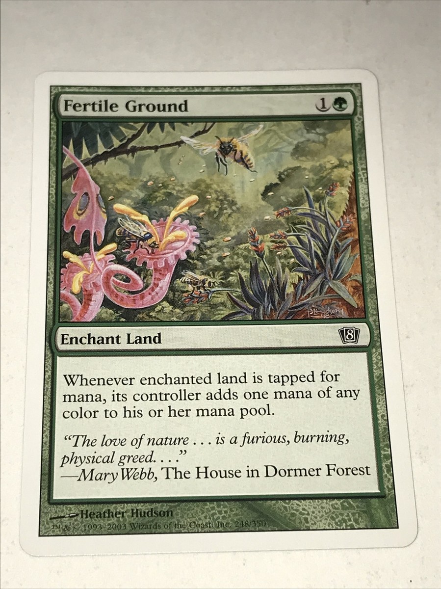 Magic the Gathering Fertile Ground Card | eBay
