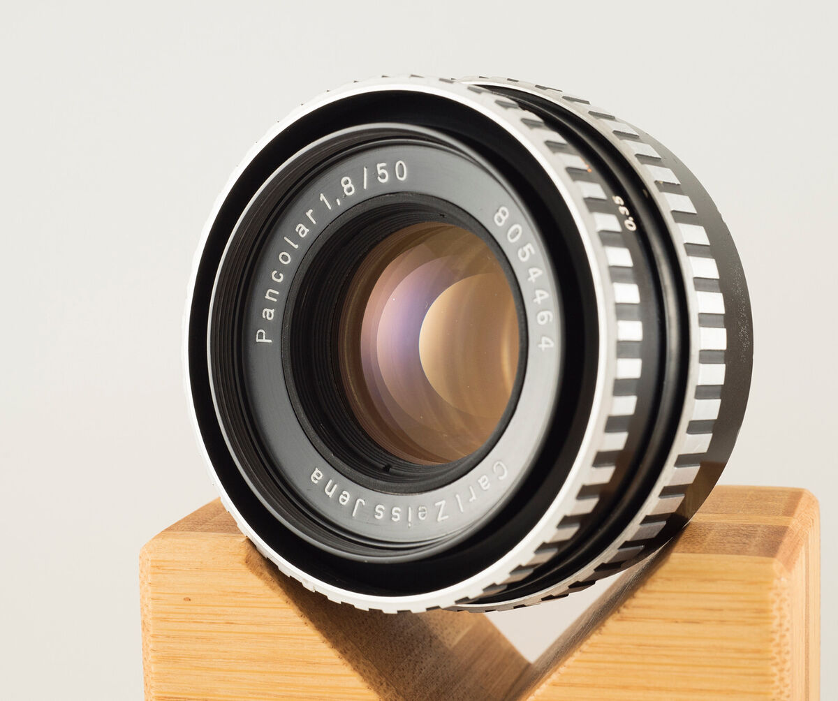 Carl Zeiss Jena Pancolar Yellow Thorium 50mm F1,8 M42 Lens Carl Zeiss Jena Pancolar Yellow Thorium 50mm F1,8 M42 Lens
