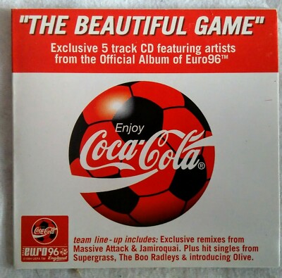 The Beautiful Game Euro 96 Compact Disc 1996 collectable Boo Radleys Jamiraquai