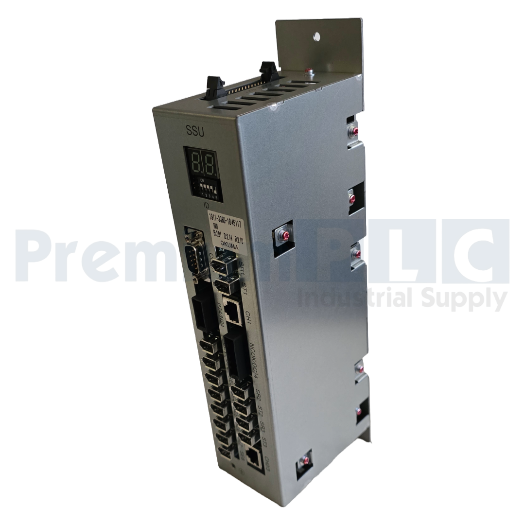 OKUMA SSU 1911-3380 B:2.01 D:2.14 R:2.10 SERVO/SLAVE UNIT OKUMA SSU 1911-3380 B:2.01 D:2.14 R:2.10 SERVO/SLAVE UNIT
