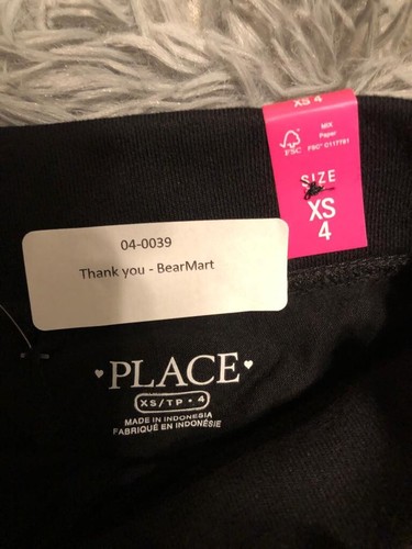 Girls Children's Place Skirt Size XS 4 Black - Picture 7 of 8