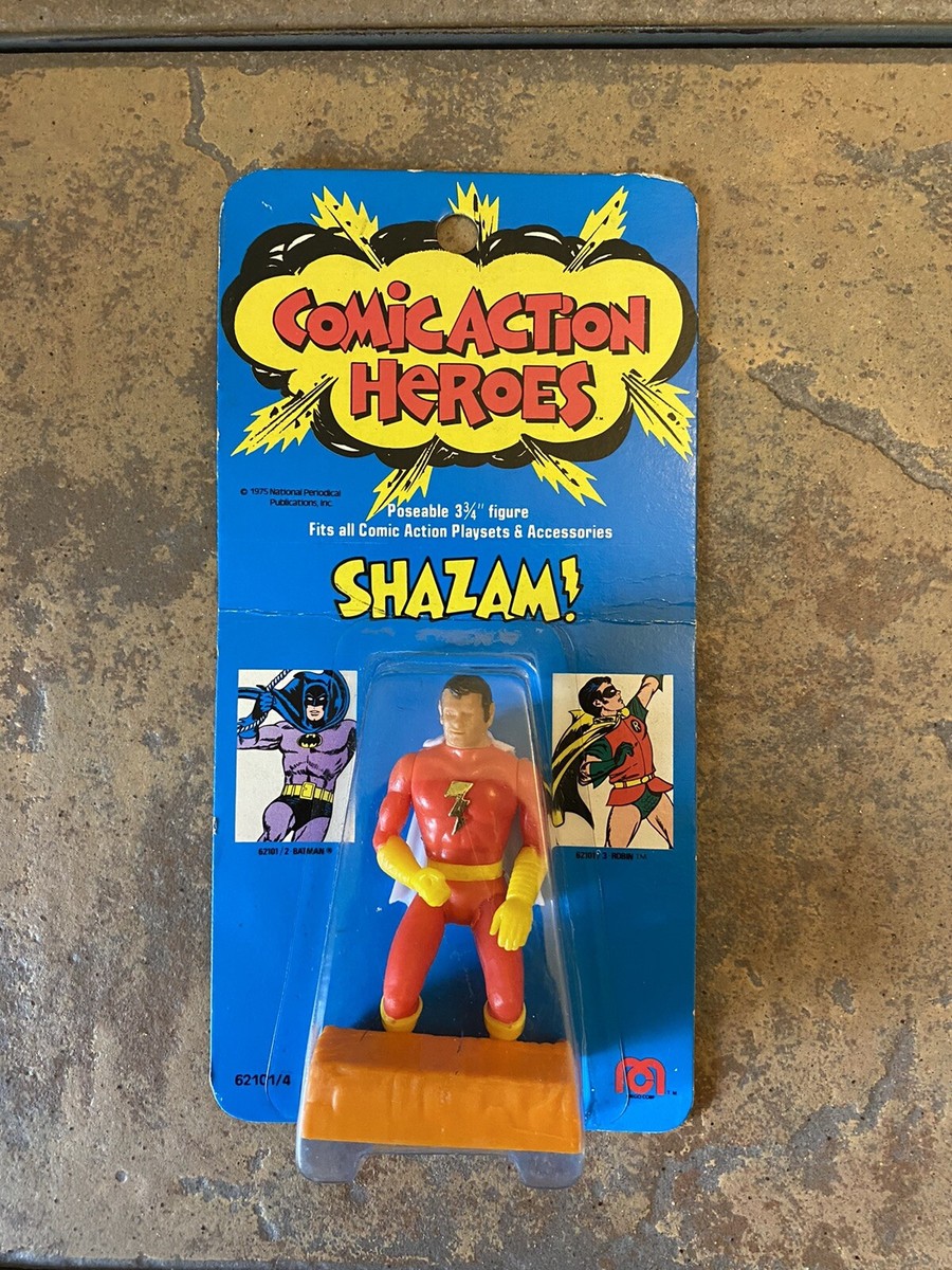 1975 Mego Comic Action Heroes Shazam 3.75” Figure | eBay