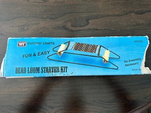 Vintage Westrim Crafts Bead Loom Starter Kit, No Manual