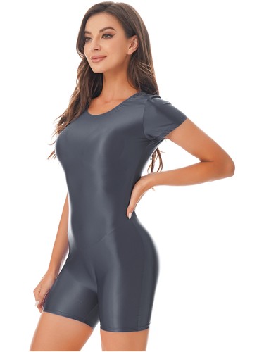 Women's Boyleg Swimsuit One Piece Athletic Wetsuit Swimsuit Rash Guard Swimwear - Picture 99 of 103