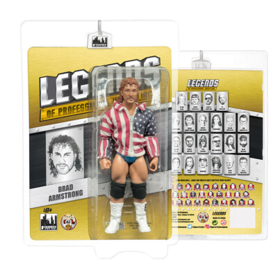 Official Legends of Professional Wrestling - Brad Armstrong Action Figure