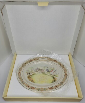 Lenox Our Irish Blessings Platter 16'' Oval Serving  Gold Trim Excellent Rare 