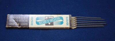 KOH-I-NOOR 2200/4H GRAPHITE LEADS 1/24 GROSS L&C HARDTMUTH ^3009