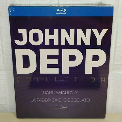 3 FILM SAMMLUNG - DEPP - DARK SHADOWS - LA FABRIC - BLOW - 3 BLU-RAY