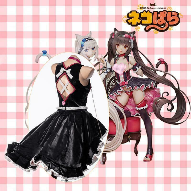 Game NEKOPARA Chocola Cosplay Garage Kit Ver. Costume Chocola