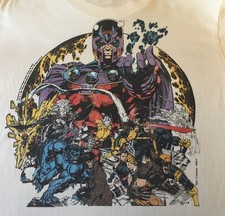   Vintage 1991 Marvel X-Men Jim Lee Artwork T-Shirt L Pre-owned   