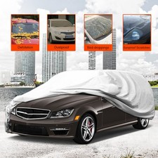 Auto Abdeckung Schutzhülle Autoplane Autoschutzhülle Vollgarage Wasserdicht
