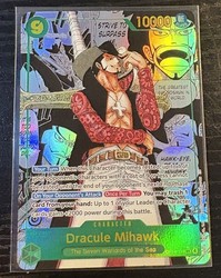 Dracule Mihawk (Manga) OP14-119 The Azure Sea's Seven Secret Rare