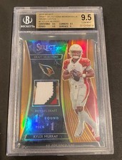 2019 Panini Select Kyler Murray Rookie Prizm Copper /49 #DS-1 15 BGS 9.5 - GEM 