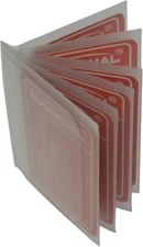 Plastic Wallet Inserts, Replacement Windows (A) Trifold)