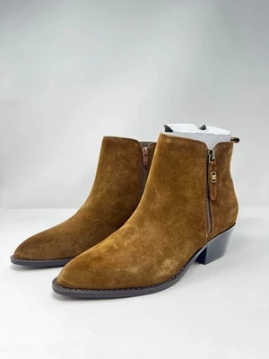 NWB Lucky Brand Women's 7.5 Suede Ailein Block Heel Bootie - Image 1 of 4
