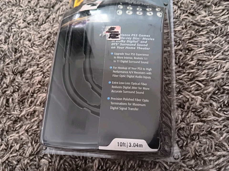 Monster игры кабель PlayStation 3 Gamelink волокна оптический цифровой аудио 5.1 до 7.1 S - Изображение 3 из 4