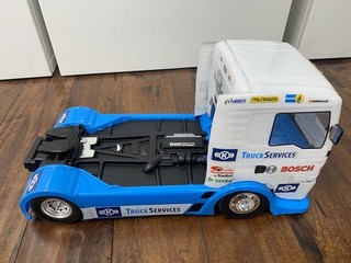 Set carrozzeria trasparente RC Tamiya 1/14 verniciato Team Hahn Racing Man TGS