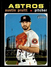 2020 Topps Heritage #681 Austin Pruitt