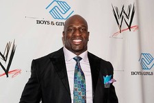 Titus O'Neil attends WWE's 2014 SuperStars For Kids at the New Orl- Old Photo 1