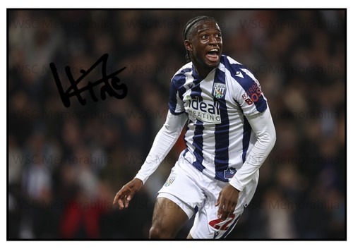 11209. Samuel Iling-Junior Signed Pictures (A4 Prints) Aston Villa Middlesbrough